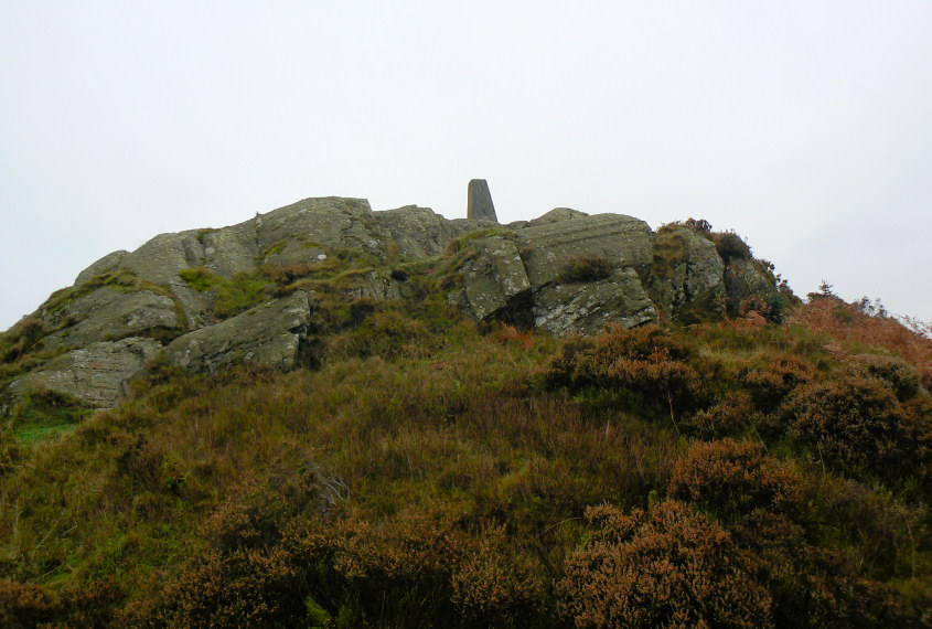 Carron Crag's trig Carron Crag's trig